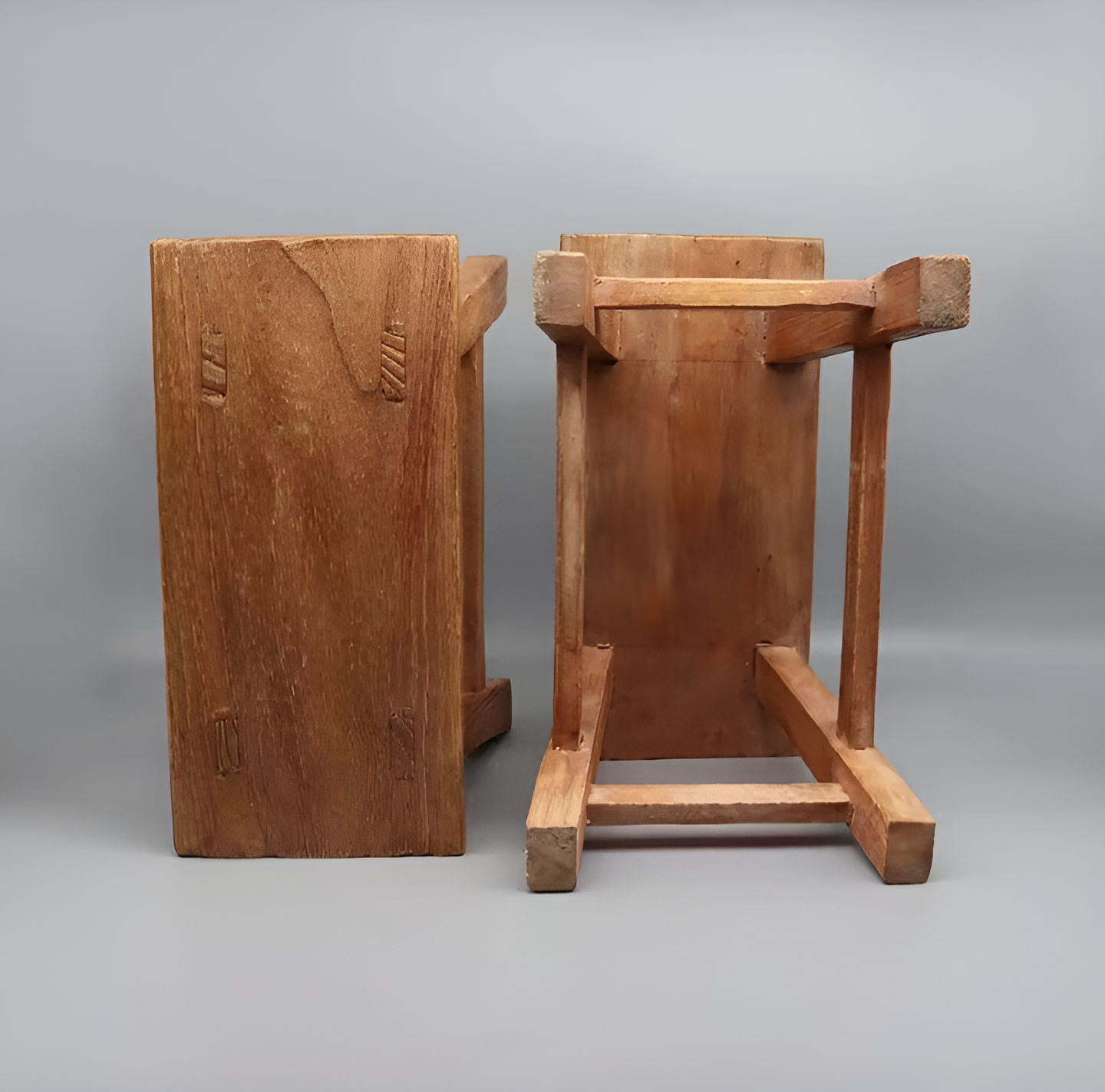 Wooden stool